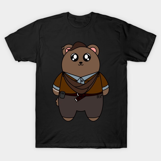 Zarina Kassir Bear T-Shirt by SentABearToSpace 